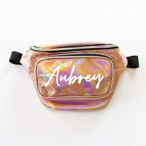 Custom Name Fanny Pack, Bachelorette Party Fanny Pack Favors, Personalized Fanny Pack, Custom Wedding Fanny Pack, Custom Bride Fanny Packs