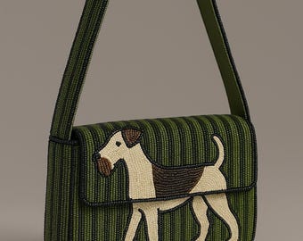 Vintage Timmy Woods Acacia Wood Dachshund Purse - Etsy