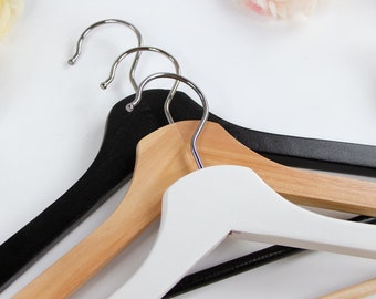 Wooden Hangers, Bridesmaid Proposal Hanger Gifts, Wedding Hangers, Wedding Wooden Hangers, Bridal Wooden Hangers, Wooden Hanger Bridal Gifts