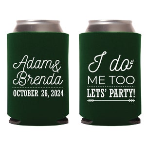 Custom Wedding Can Coolers, Party Can Coolers, Wedding Can Coolers, Custom Can Coolers for Weddings, Personalized Wedding Can Coolers (8)