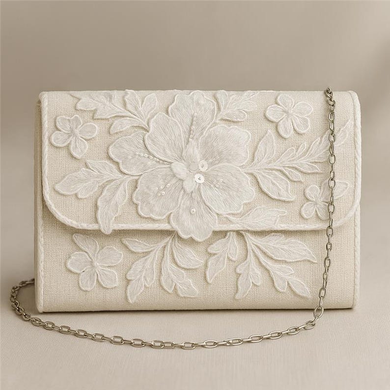 Embroidered Wedding Purse