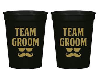 Bachelor Party Groom Stadium Cup, Personalized Groom Plastic Cup Favor, Personalized Bachelorette Party Stadium Cups as Favor (36)