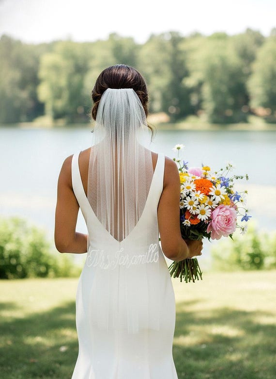 Custom Wedding Bridal Veil Custom Veils | A.Cherie Couture main image 4