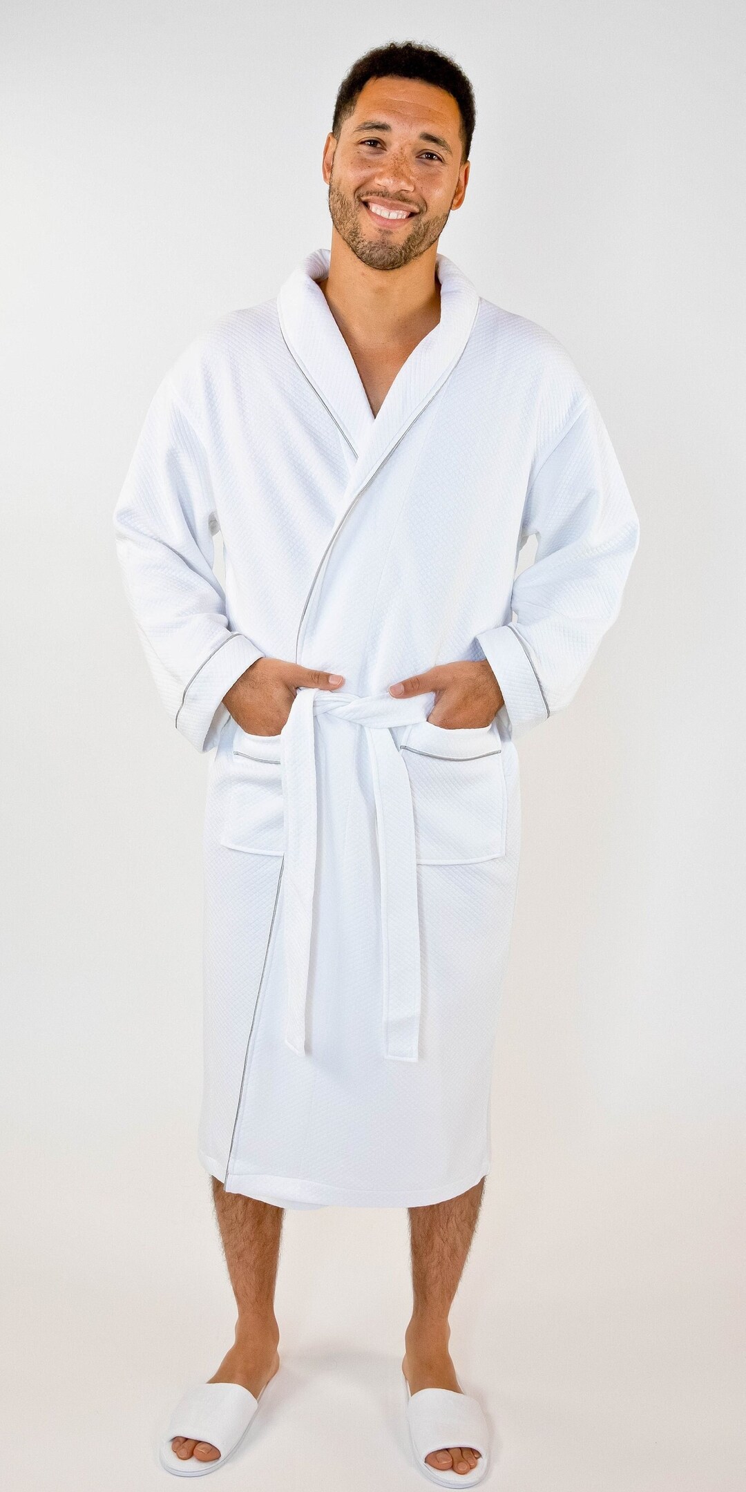 Bathrobes for Men, Unisex Personalized Mens Bathrobe, Gifts for Him