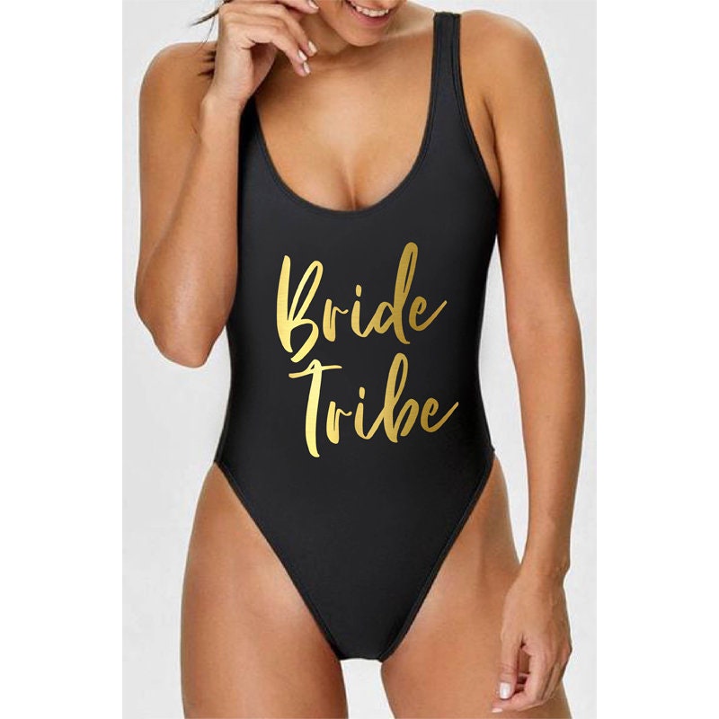 bridal party one piece swimsuit
