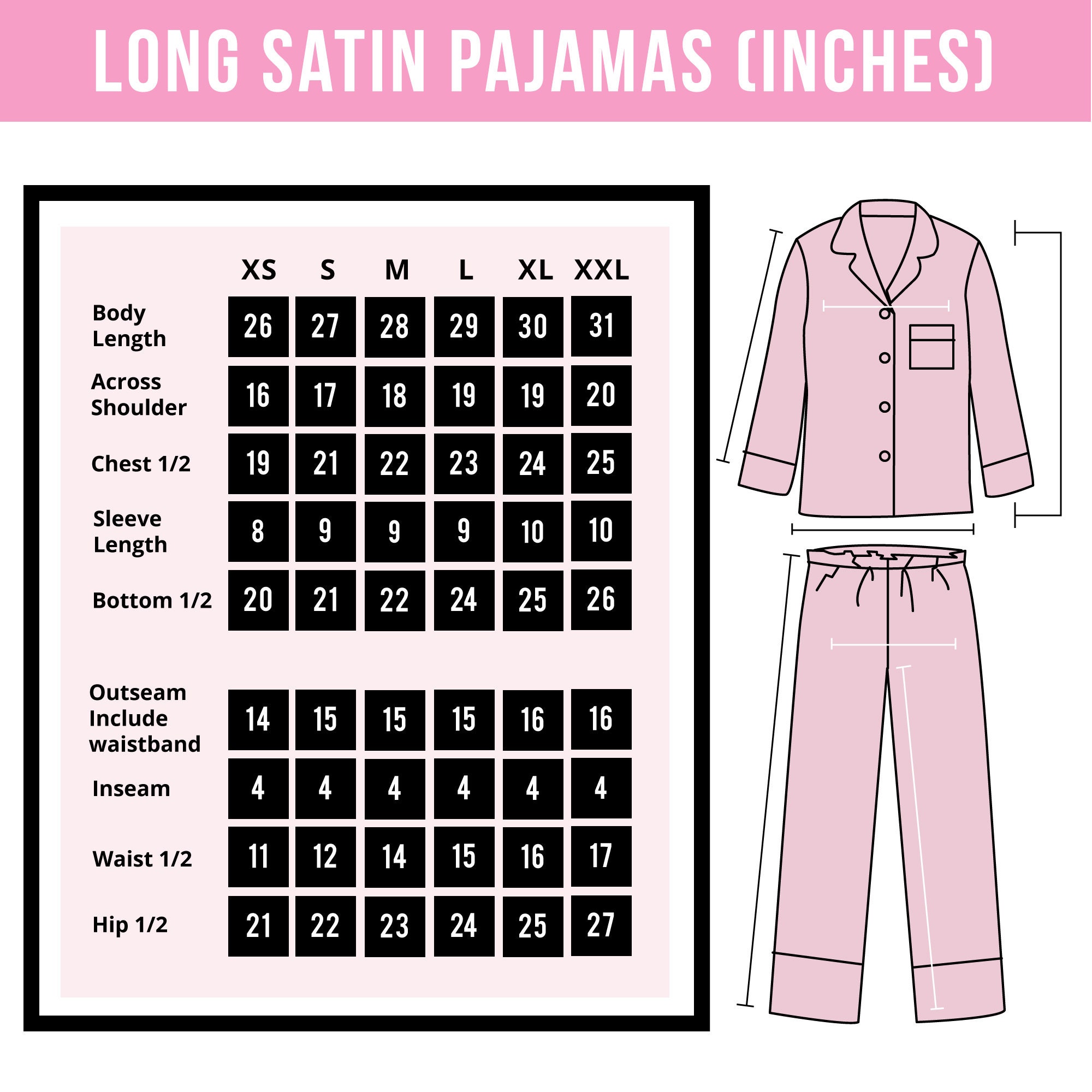 Bridesmaid Long Pajamas Long Pajamas Bridesmaid Pant PJs Etsy