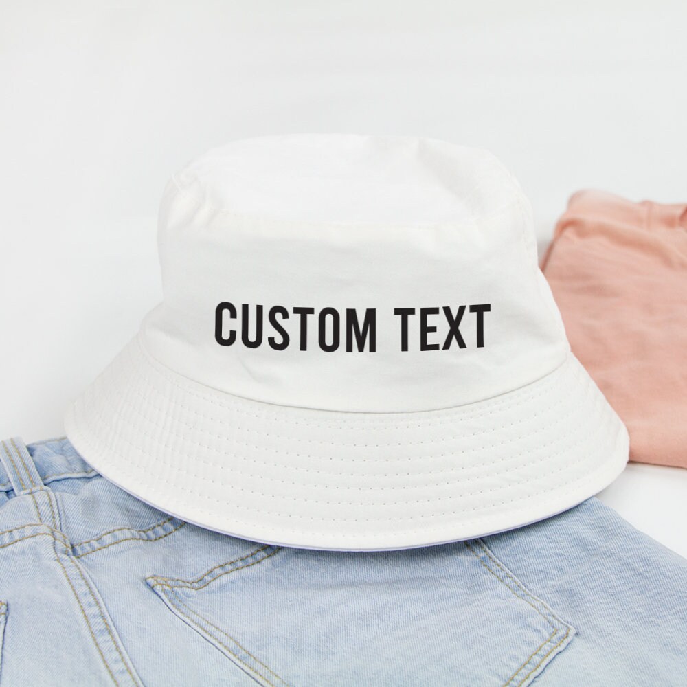 Bride Bucket Hat Bridal Bucket Custom Bride Bucket Hat Etsy