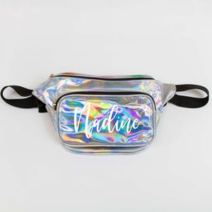Custom Text Fanny Packs, Wedding Fanny Packs, Beach Wedding Fanny Packs, Personalized Bride Fanny Packs, Bridesmaid Fanny Pack Wedding Gifts image 11