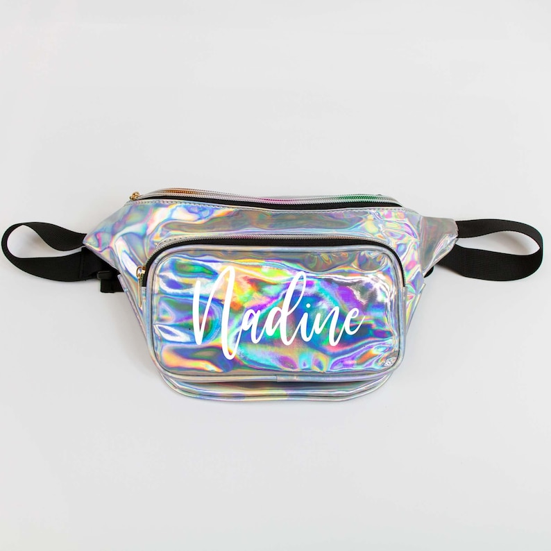 Custom Text Fanny Packs, Wedding Fanny Packs, Beach Wedding Fanny Packs, Personalized Bride Fanny Packs, Bridesmaid Fanny Pack Wedding Gifts image 11