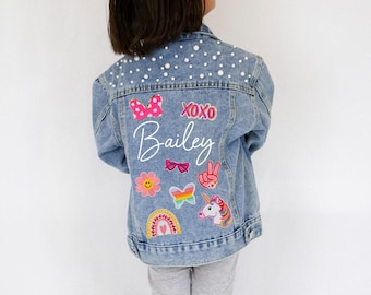 【美品】Blugirl ブルーガール フラワーモチーフ デニム ジャケット 美品】Blugirl ブルーガール フラワーモチーフ デニム ジャケット 美品