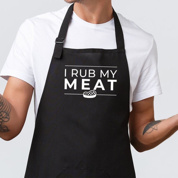 MY MEAT IS 100% GOING IN YOUR MOUTH APRON : Cooking Apron Grilling Gifts  For Him Kitchen Apron For Men  Apron for Sale by Merchlux