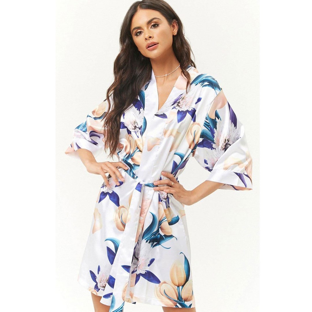 Floral Robes Floral Robes Floral Bridesmaid Robes Floral Etsy