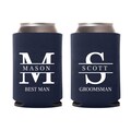 Best Man, Groomsman Can Coolers, Best Man Proposal Beer Huggers, Groomsman Proposal Beer Hugger, Personalized Can Cooler for Groomsman (115)