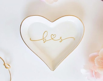 Ring Dish Personalized Ring Dish Wedding Ring Dish Jewelry Dish Engagement Gift Custom Jewelry Dish Custom Wedding Trinket Tray Ring Tray