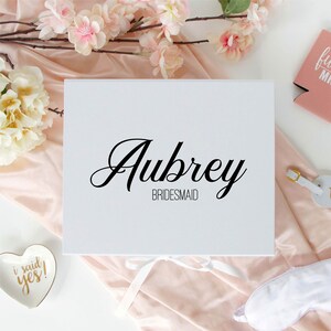 Bridesmaid Boxes, Will you be my bridesmaid, Personalized Bridesmaid Gift Box, Maid of Honor Proposal box and Bridesmaid Proposal & Gift Box