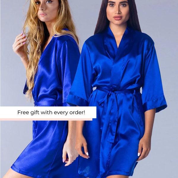 Royal Blue Robes | Royal Blue Bridesmaid Robes | Royal Blue Bridal Robes | Royal Blue Wedding Robes | Royal Blue Bridesmaid Robes | Robes