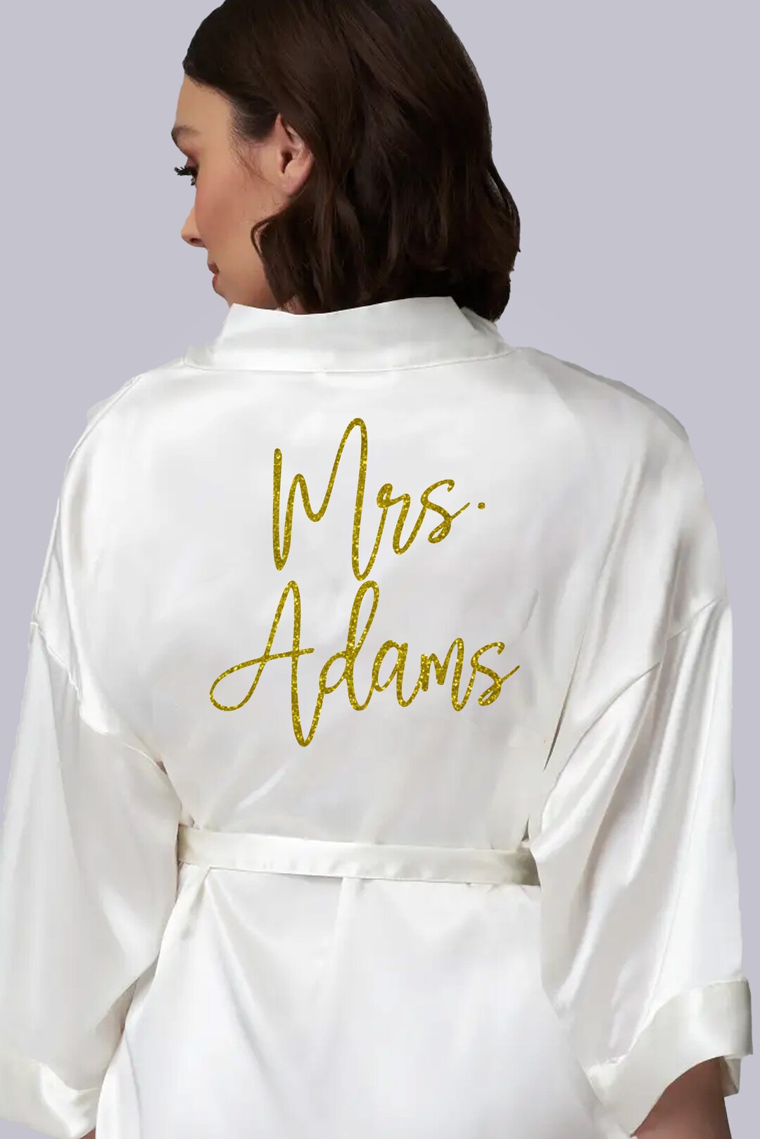 Personalized Bridal Shower Robes Custom Bride Robes Wedding Etsy