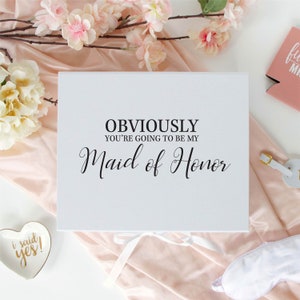 Maid of Honor Proposal box, Bridesmaid Boxes, Personalized Bridesmaid Gift Box, Will you be my bridesmaid box, and Bridesmaid Proposal Boxes