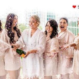 a group of women standing next to each other