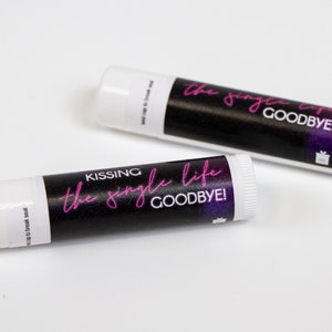 Bachelorette Party Favors, Bachelorette Party Lip Balm, Bridal Chapstick, Wedding Lip Balm Favors, Chapstick for Brides, Lip Balm Gift