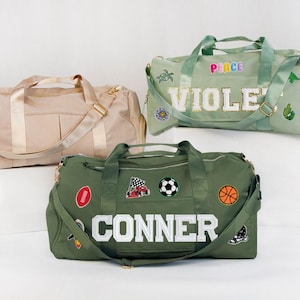 Sacs de voyage avec écusson personnalisé, Sac de voyage avec écusson personnalisé, Sac de voyage avec écusson personnalisé, Sac de voyage avec écusson en chenille, Sacs de voyage personnalisés