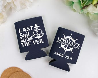 Personalized Bachelorette Party Can Coolers, Bachelorette Can Cooler, Bachelorette Can Coolers, Party Coolers (41)