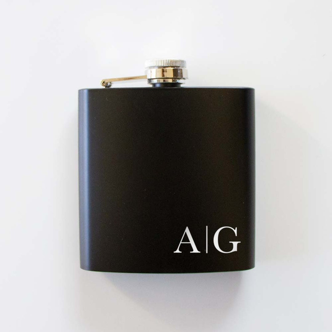 Personalized Wedding Flasks, Custom Flasks for Weddings, Wedding Party