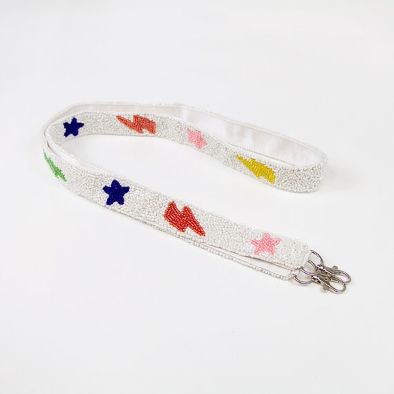 Custom Beaded Purse Strap Personalized Bag Strap Custom Beaded