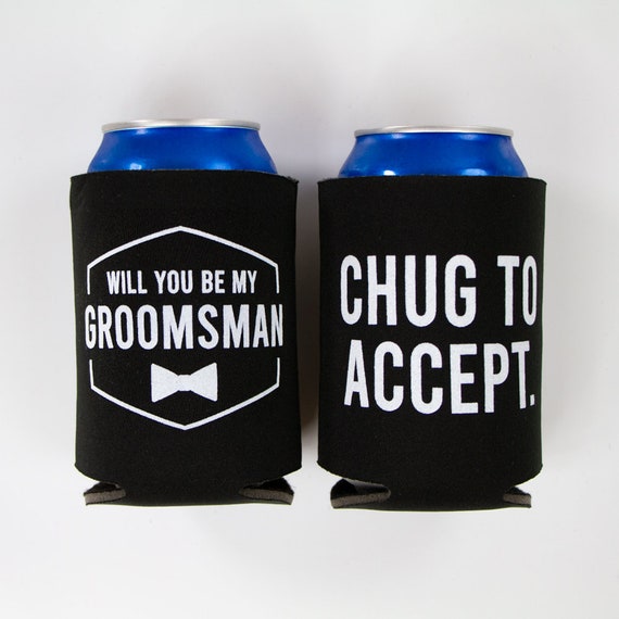 Groomsman/Best Man/Married Man Koozies – Vinyl Designs Store