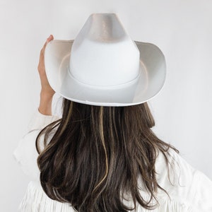 Bride Cowboy Hat for Bachelorette Party Cowboy Hat for Bride Cowgirl Hat Bride Nashville Bachelorette Party Hat Gift for Bride Cowgirl Hat image 10