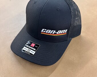 Can-am side by side utv off-road snap back hat