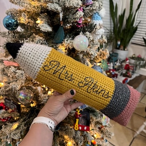 Mini Pencil Pillow/Back to School/Teacher Gift