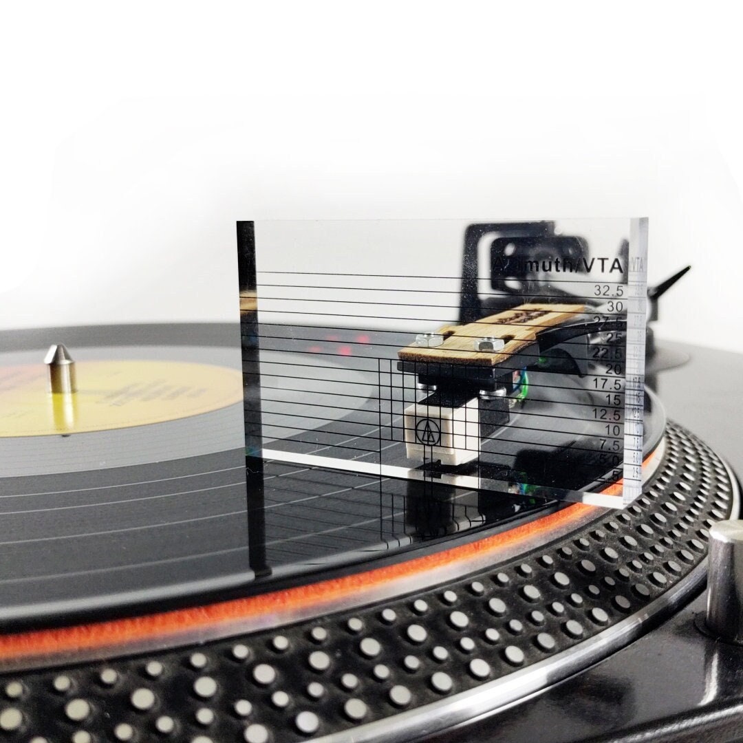 Azimuth/vta Alignment Tool Turntable Phono Cartridge Stylus Alignment