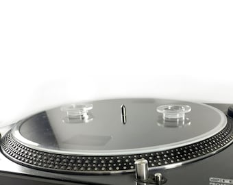 Clear Acrylic Turntable Dust Cover: 300mm Plexiglass Plateau Protector