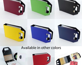 Claret Red Vinyl Record Binder 7