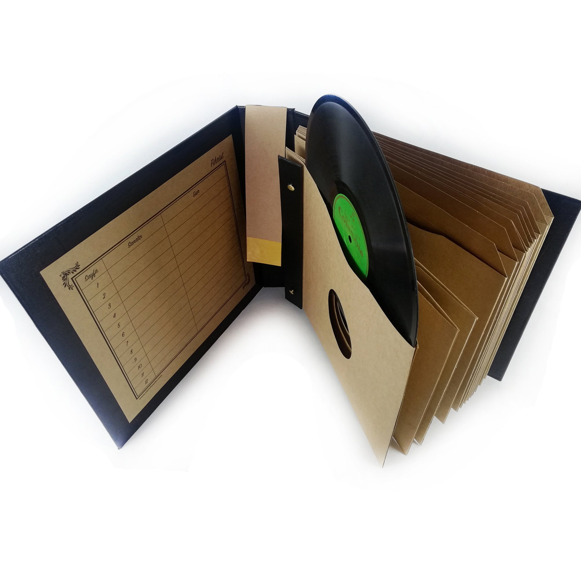 A4 Size Die Storage Book Binder Album Plastic Envelopes Storage