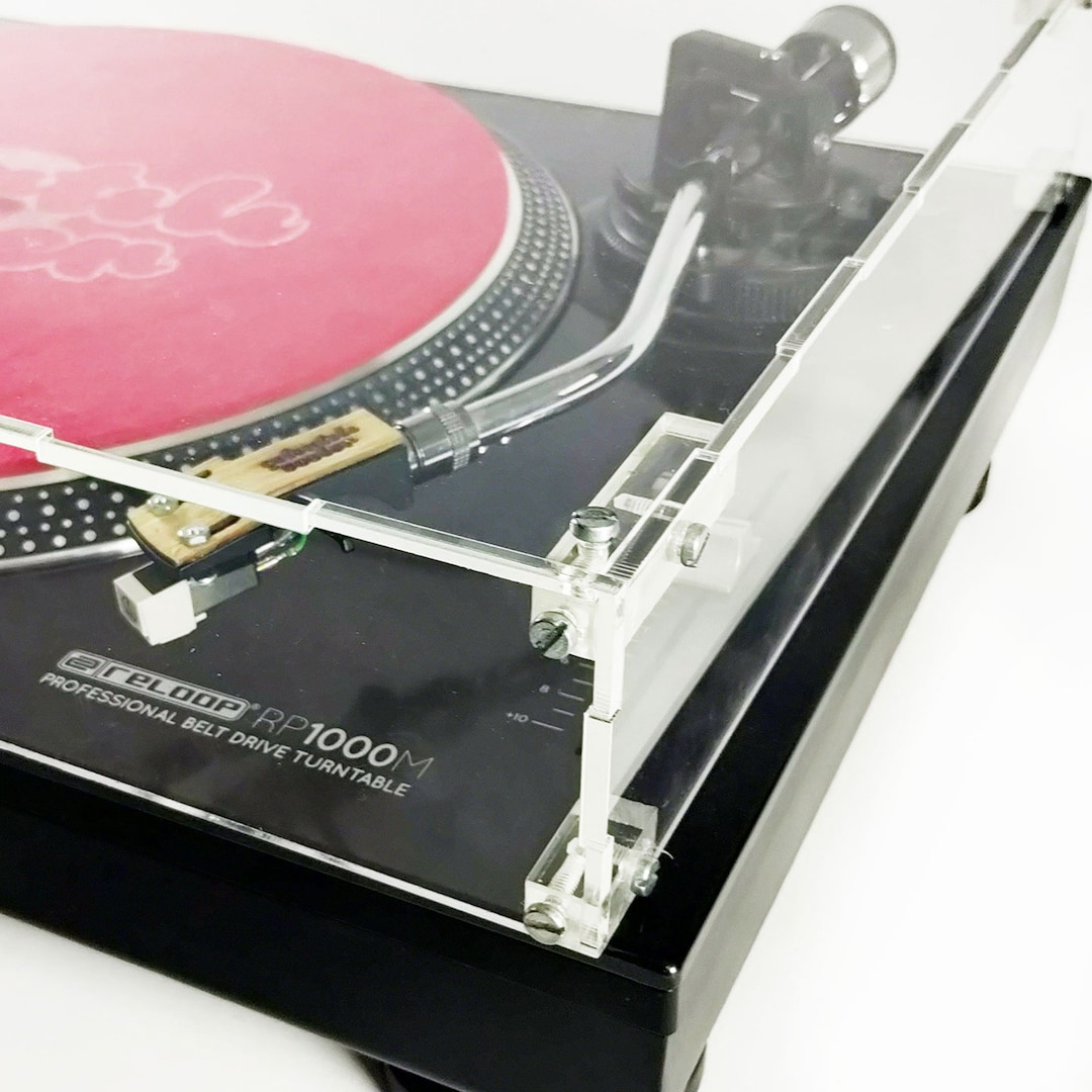 Custom Made Clear Plexiglass Dust Cover for Turntables and Audio