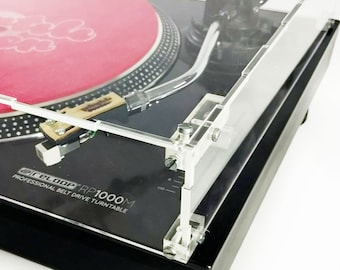 Custom Made Clear Plexiglass Dust Cover for Turntables and Audio Equipment - Made to order in custom dimensions