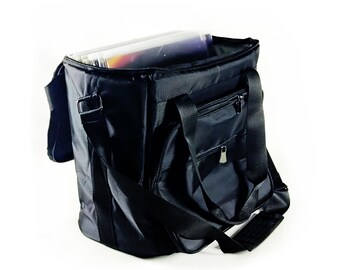 Tough Traveler LPレコードバッグ Heavy Duty Record Carrying Bag With Back Strap and Shoulder