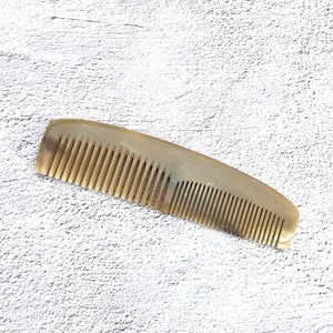 Genuine Buffalo horn comb,Horn Pocket Comb, Beard Comb ,Groomsmen Gifts, Gift for Him, Grooming Comb, Hair Comb, Personalized comb