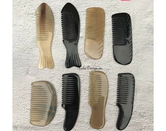 Assorted Buffalo horn comb,Horn Pocket Comb, Beard Comb ,Groomsmen Gifts, Tiny Comb, Grooming Comb, Hair Comb, Personalized comb