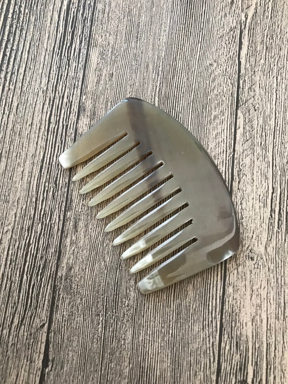 Detangled Buffalo Horn Comb,, Extra Wide Tooth Comb,Hair Accessory,horn comb, Anti static comb, Bridesmaid Gift, Curly Hair Comb