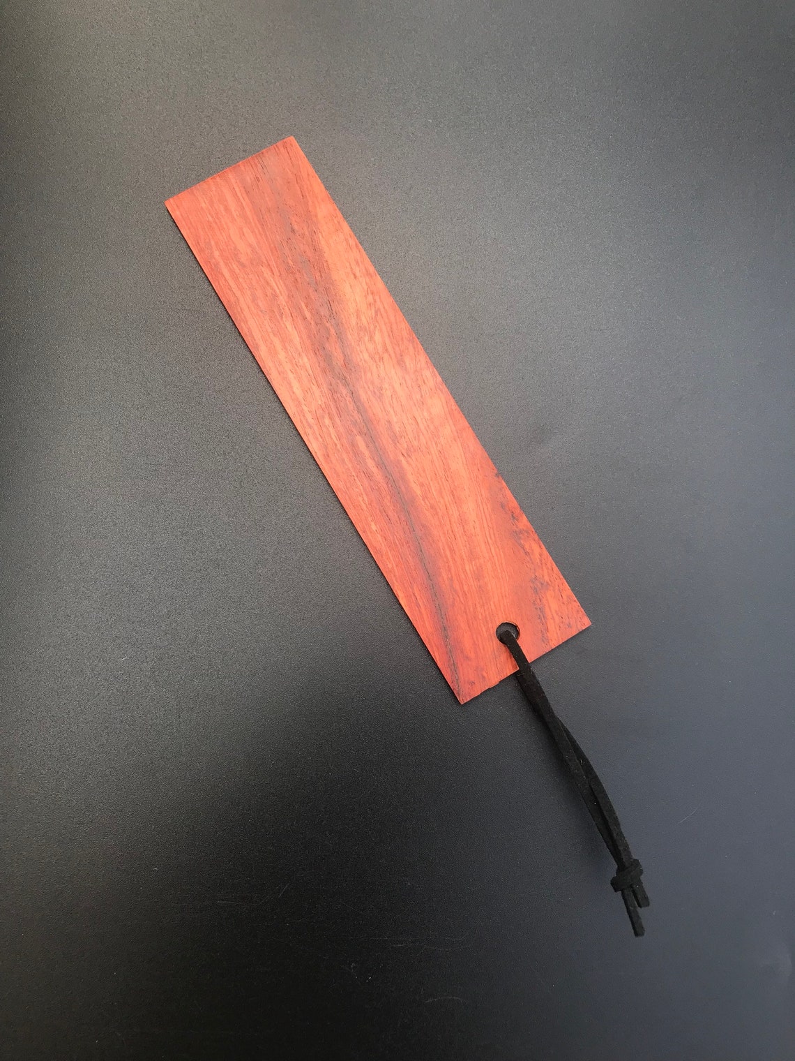 Personalized Wooden Bookmark Padauk Bookmark Handmade Etsy