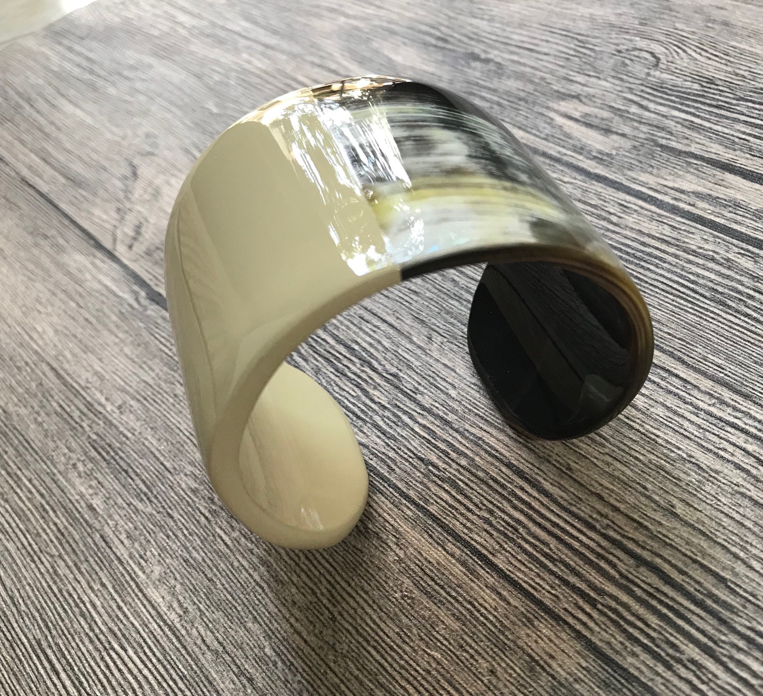 Lemon Quartz Horn Cuff