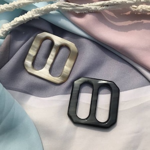 Rectangle Scarf Ring For Silk Scarf Chiffon Scarf , Buffalo horn  scarf ring, Horn Scarf Slide, Scarf Ring, Silk Scarf,  Scarf Accessories