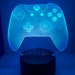 LED Multi Colour Gamer Gaming Game Controller Night Light - Etsy