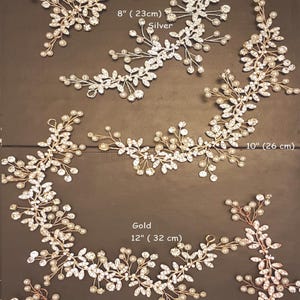 Hair vin. Silver, Gold, Rosegold Bridal Crystal & Pearl Hairvine Wedding hair accessory Crystal Pearl headpiece Bridal Bridesmaides Hairvine