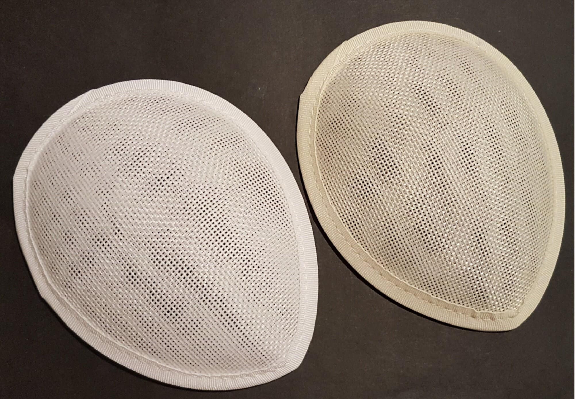 Teardrop Sinamay Fascinator Hat Base, Millinery Supply (13.5  display picture 2