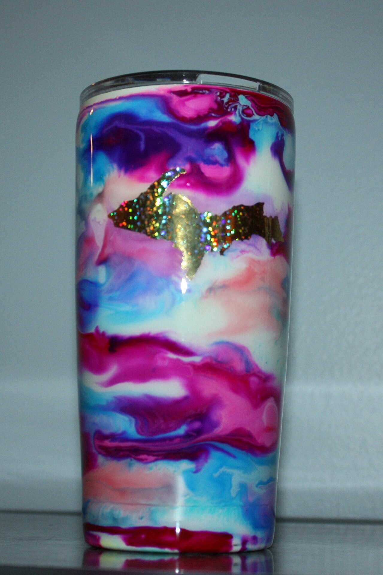 Handmade 20 ounce Epoxy/ Resin Tumbler Etsy