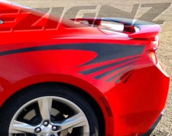 CUSTOM Reflective Tribal Decals Graphics Vinyl 2017  2018 Stripes Camaro SS RS 2016 Z28 Chevrolet KlT
